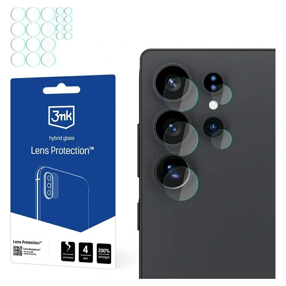 Wholesale 3MK Lens Protection Samsung Galaxy S25 Ultra [4 PACK] - 3MK16125 - {ean13} - Hurt