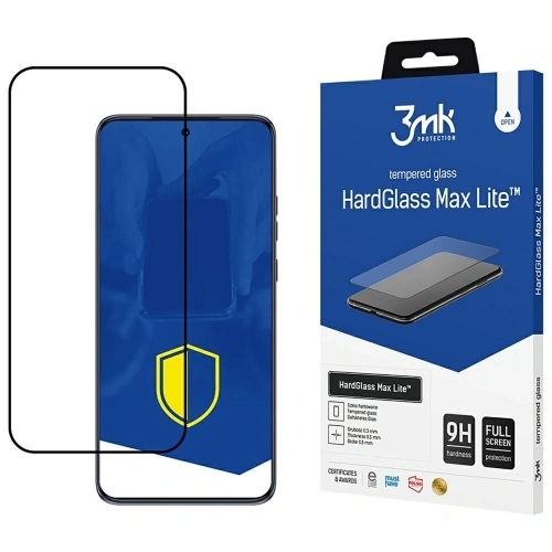 Szkło hartowane 3MK HardGlass Max Lite do Motorola Edge 50 Neo czarny