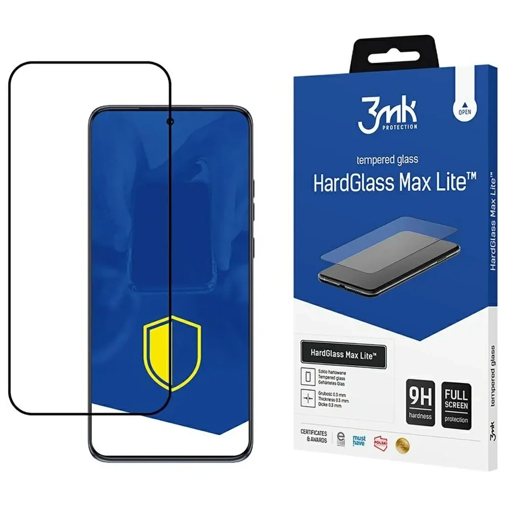 Wholesale Tempered glass 3MK HardGlass Max Lite for Motorola Edge 50 Neo black - 3MK16156 - {ean13} - Hurt