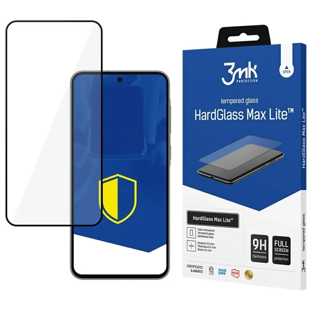 Wholesale Tempered glass 3MK HardGlass Max Lite for Samsung Galaxy A36 / A56 black - 3MK16159 - {ean13} - Hurt