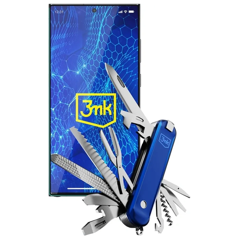 Hurtownia GSM - Sticlă securizată 3MK HardGlass Max Lite pentru Samsung Galaxy S24 Ultra neagră - 3MK16160 - {ean13} - Hurt