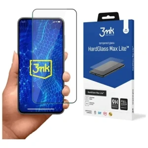 Hurtownia GSM - Sticlă securizată 3MK HardGlass Max Lite pentru Samsung Galaxy S24+ Plus neagră - 3MK16161 - {ean13} - Hurt
