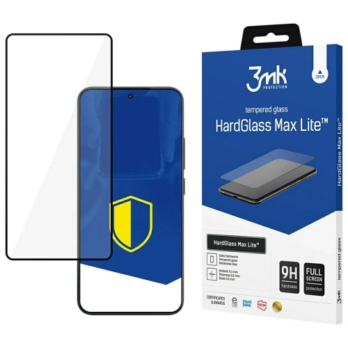 Szkło hartowane 3MK HardGlass Max Lite do Xiaomi 15 czarny