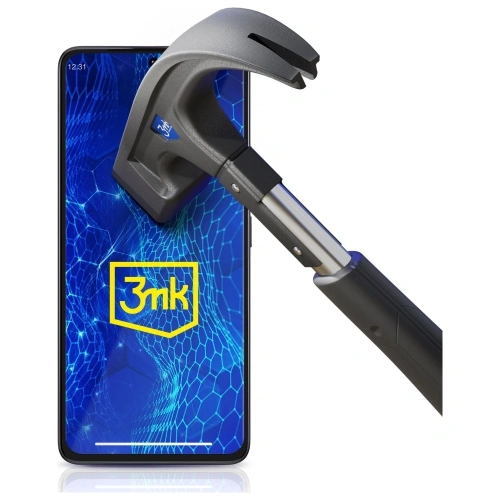 Szkło hartowane 3MK HardGlass Max Lite do Xiaomi Redmi Note 13 Pro+ Plus czarny