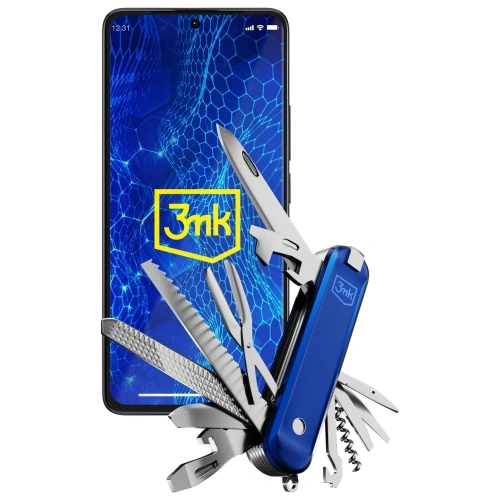 Szkło hartowane 3MK HardGlass Max Lite do Xiaomi Redmi Note 13 Pro+ Plus czarny