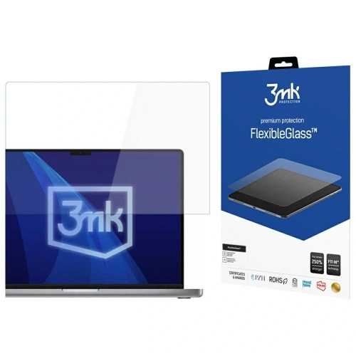 Szkło hybrydowe 3MK FlexibleGlass do Apple MacBook Pro 16" 2021-2024 (M1/M2/M3/M4)