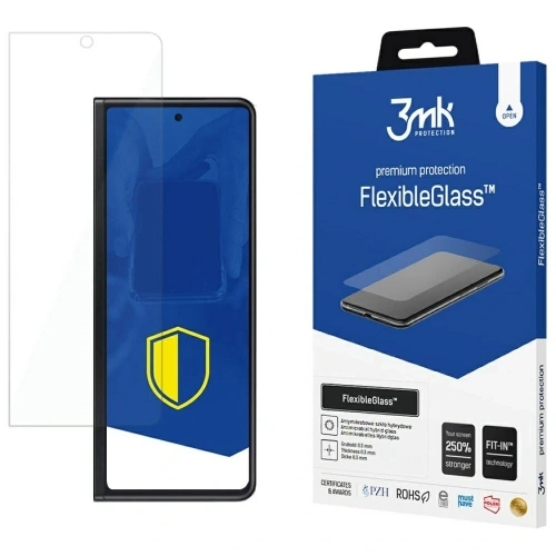 Szkło hybrydowe 3MK FlexibleGlass do Samsung Galaxy Z Fold 3 5G (Front)