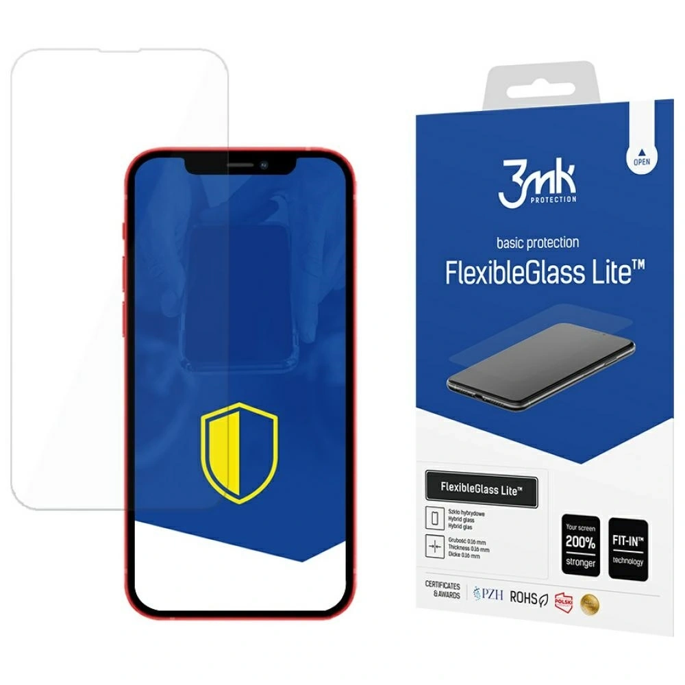 Hurtownia GSM - Hybridní sklo 3MK FlexibleGlass Lite pro Apple iPhone 13 - 3MK16201 - {ean13} - Hurt