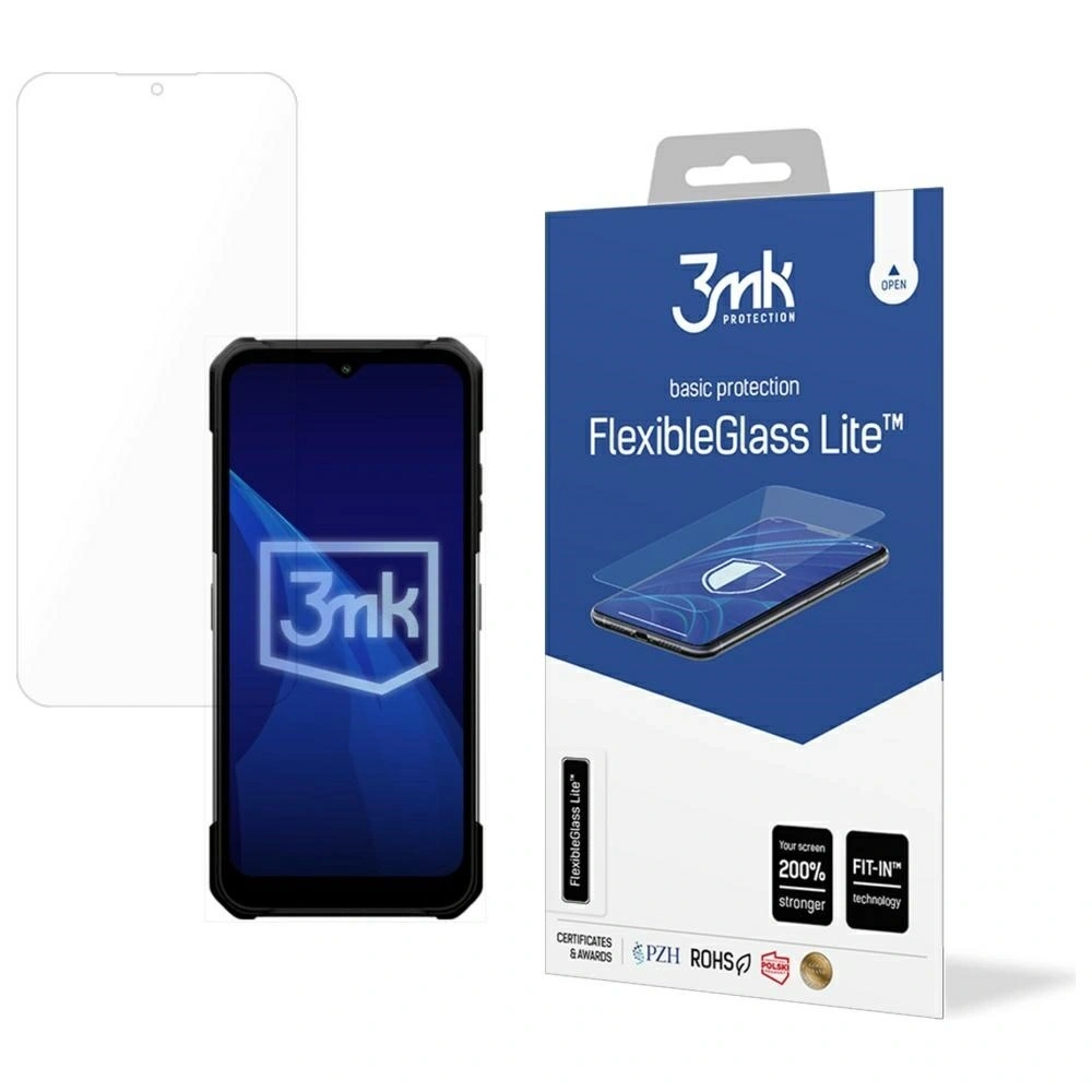 Hurtownia GSM - Sticlă hibridă 3MK FlexibleGlass Lite pentru MyPhone Hammer Construction 2 5G - 3MK16203 - {ean13} - Hurt