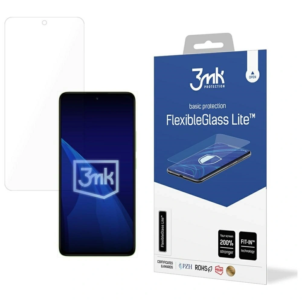 Hurtownia GSM - Hybrid üveg 3MK FlexibleGlass Lite a Redmi Note 14 4G-hez - 3MK16209 - {ean13} - Hurt