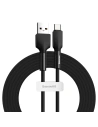 Kabel USB-C Baseus Silika Gel, 3A, 2m (černý)