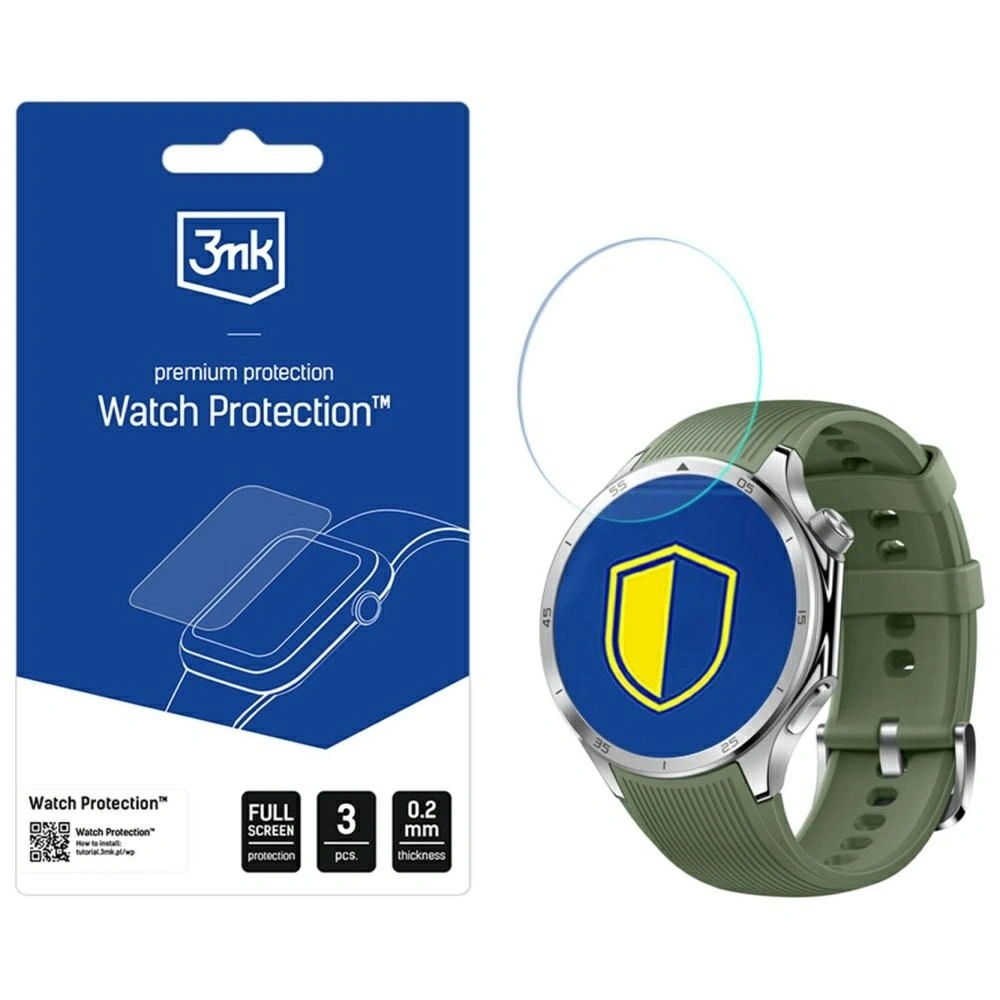Hurtownia GSM - Szkło hybrydowe 3MK FlexibleGlass Watch do OnePlus Watch 3 - 3MK16233 - {ean13} - Hurt