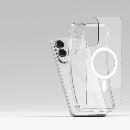 Etui Ringke Fusion Magnetic MagSafe Samsung Galaxy S25 Edge Clear