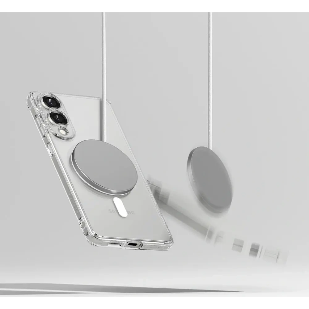 Hurtownia GSM - Ringke Fusion Magnetic MagSafe Samsung Galaxy S25 Edge Transparent - RGK11805 - {ean13} - Hurt