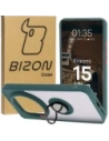 Hurtownia GSM - Bizon Case Hybrid Ring Xiaomi 15 Ultra füstös sötétzöld kerettel - BIZ9155 - {ean13} - Hurt