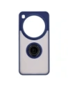 Hurtownia GSM - Husa Bizon Case Hybrid Ring Xiaomi 15 Ultra fumurie cu un cadru albastru marin - BIZ9156 - {ean13} - Hurt