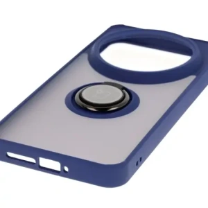 Wholesale Bizon Case Hybrid Ring Xiaomi 15 Ultra smoky with a navy blue frame - BIZ9156 - {ean13} - Hurt
