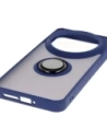 Hurtownia GSM - Husa Bizon Case Hybrid Ring Xiaomi 15 Ultra fumurie cu un cadru albastru marin - BIZ9156 - {ean13} - Hurt