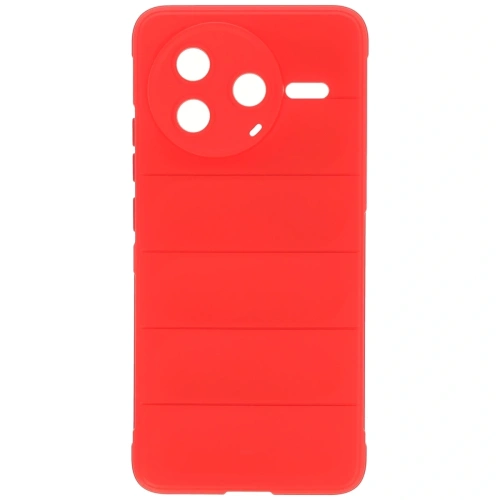 Pancerne etui Bizon Case Tur do Xiaomi Poco F7 Pro czerwone