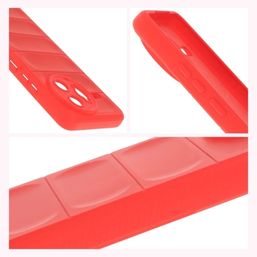 Pancerne etui Bizon Case Tur do Xiaomi Poco F7 Ultra czerwone