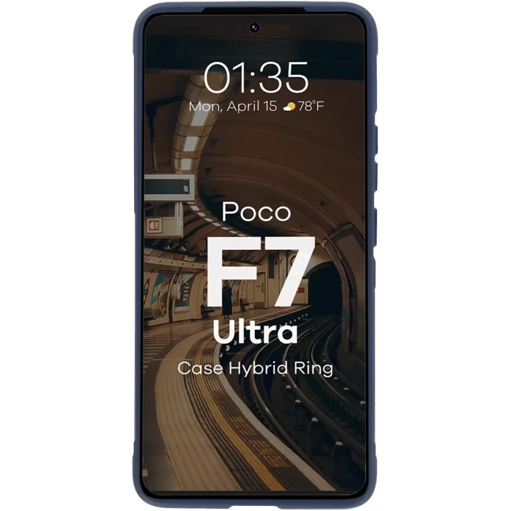 Hurtownia GSM - Bizon tok Tur Xiaomi Poco F7 Ultra sötétkék - BIZ9159 - {ean13} - Hurt