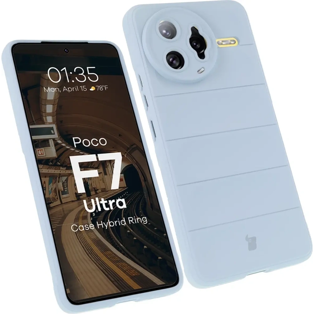 Hurtownia GSM - Bizon tok Tur Xiaomi Poco F7 Ultra világoskék - BIZ9160 - {ean13} - Hurt