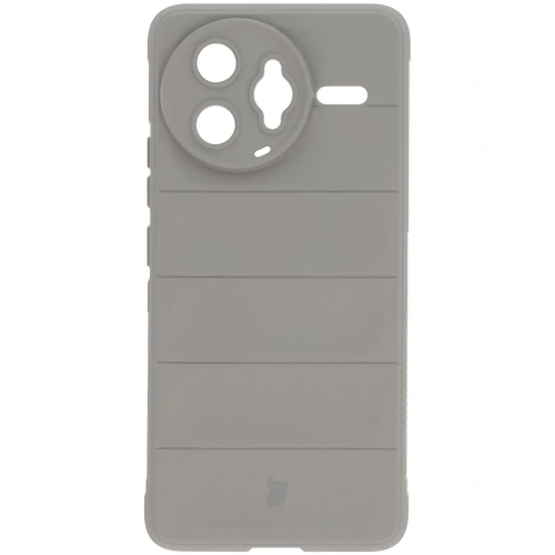 Pancerne etui Bizon Case Tur do Xiaomi Poco F7 Ultra jasnoszare