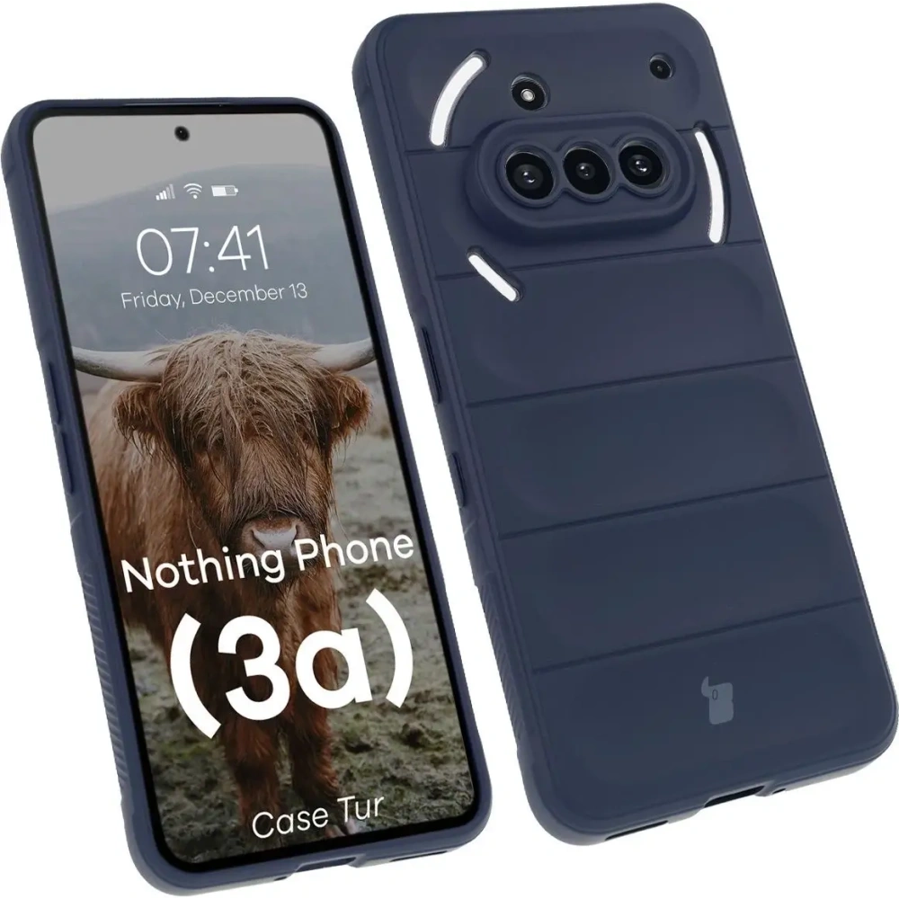 Wholesale Bizon Case Tur Nothing Phone (3a) navy blue - BIZ9162 - {ean13} - Hurt