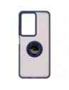 Wholesale Bizon Case Hybrid Ring Realme C75 4G / 14x 5G smoky with a navy blue frame - BIZ9165 - {ean13} - Hurt