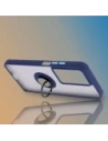Hurtownia GSM - Bizon Case Hybrid Ring Realme C75 4G / 14x 5G füstös, tengerészkék kerettel - BIZ9165 - {ean13} - Hurt