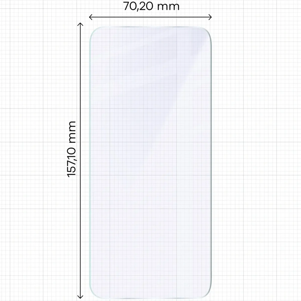 Hurtownia GSM - Elastyczne szkło hybrydowe Bizon Glass Mule do Honor 400 Lite - BIZ9166 - {ean13} - Hurt