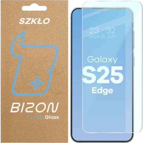 Szkło hartowane Bizon Glass Clear 2 do Samsung Galaxy S25 Edge
