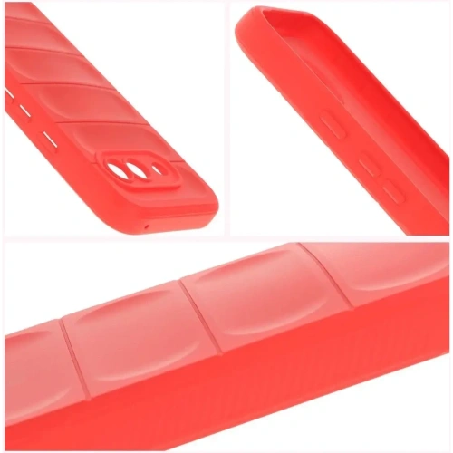 Pancerne etui Bizon Case Tur do Google Pixel 9a czerwone