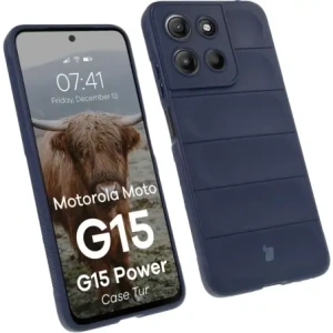 Hurtownia GSM - Husă Bizon Tur Motorola Moto G15 / G15 Power albastru marin - BIZ9171 - {ean13} - Hurt