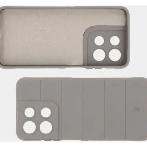 Pancerne etui Bizon Case Tur do Motorola Moto G15 / G15 Power jasnoszare