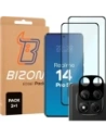 Bizon Edge 2 Pachet 2x sticlă temperată + 1x protecție lentilă Realme 14 Pro 5G