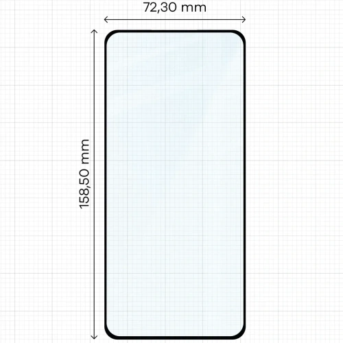 2x szkło na ekran + 1x na aparat Bizon Edge 3D Pack do Realme 14 Pro 5G