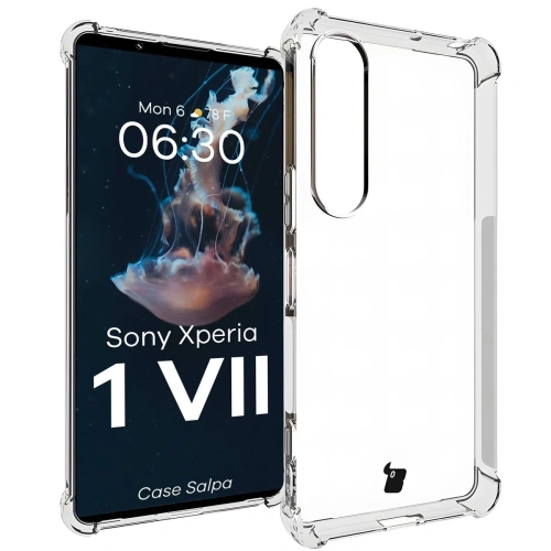 Elastyczne etui Bizon Case Salpa do Sony Xperia 1 VII przezroczyste