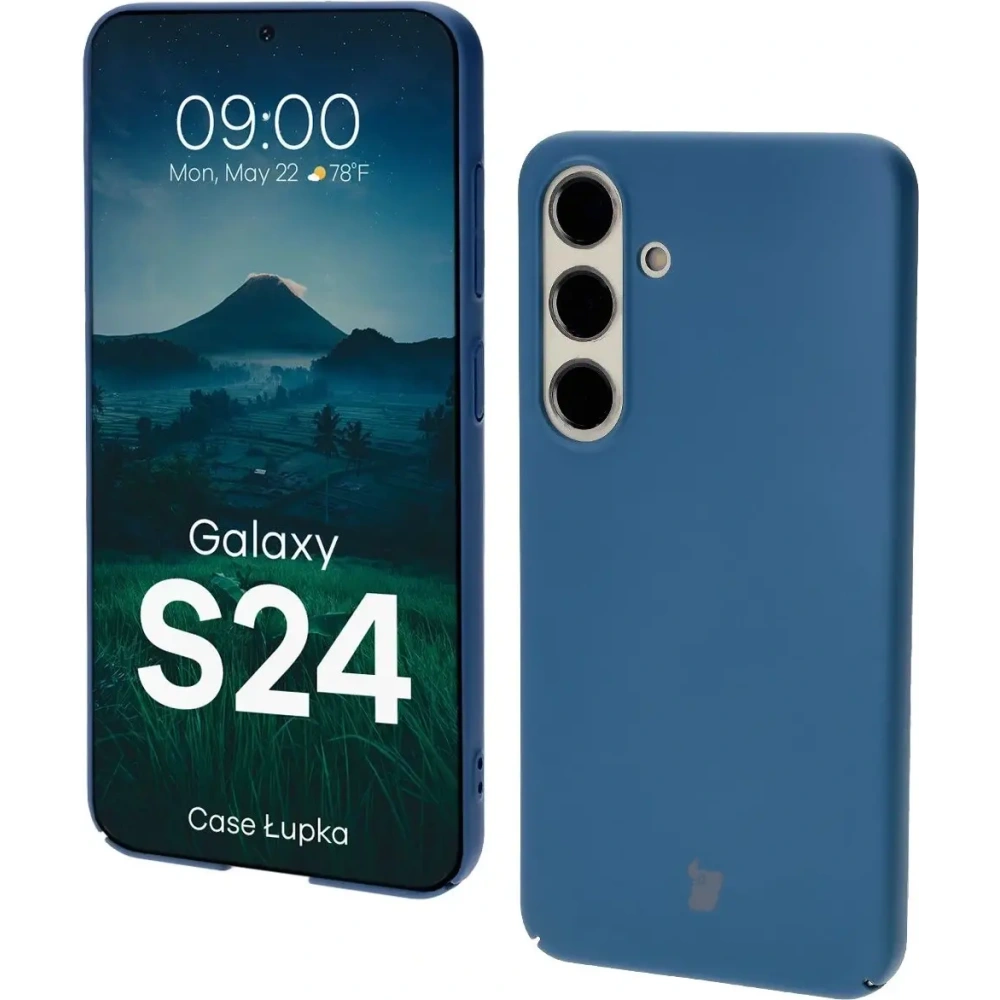 Hurtownia GSM - Caz Bizon Lupka Samsung Galaxy S24 albastru - BIZ9179 - {ean13} - Hurt