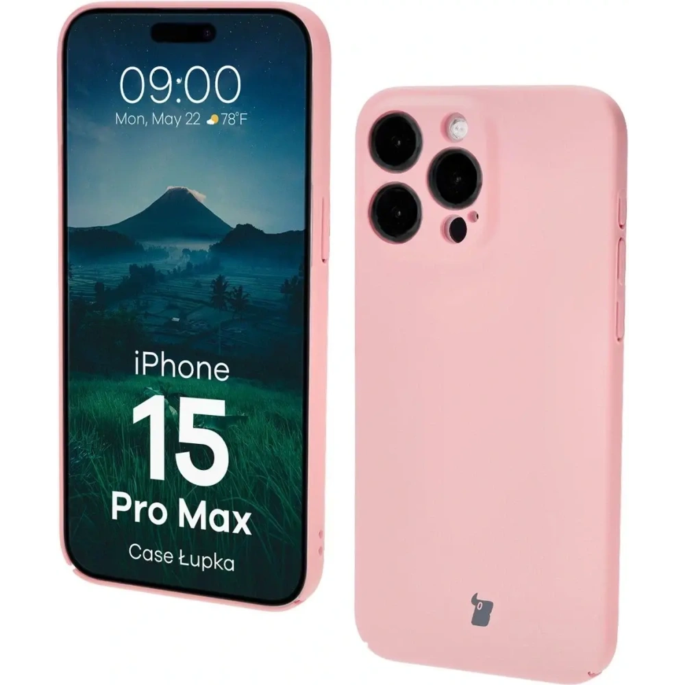 Hurtownia GSM - Bizon Case Lupka Apple iPhone 15 Pro Max rosa - BIZ9181 - {ean13} - Hurt