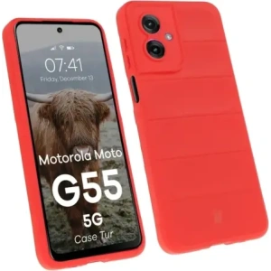 Hurtownia GSM - Bizon Case Tur Motorola Moto G55 5G piros - BIZ9182 - {ean13} - Hurt