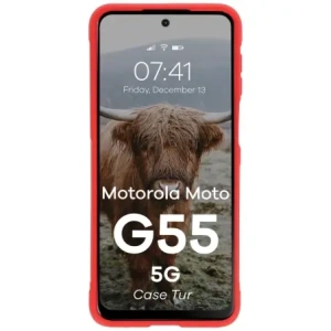 Wholesale Bizon Case Tur Motorola Moto G55 5G red - BIZ9182 - {ean13} - Hurt