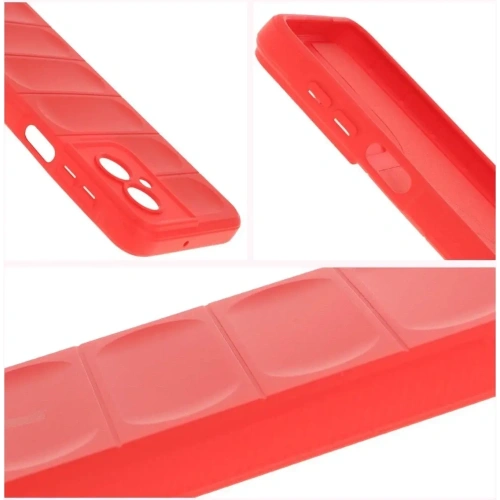 Pancerne etui Bizon Case Tur do Motorola Moto G55 5G czerwone