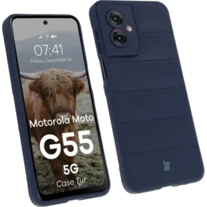 Hurtownia GSM - Bizon Case Tur Motorola Moto G55 5G sötétkék - BIZ9183 - {ean13} - Hurt
