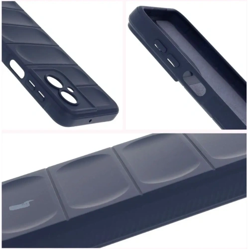 Pancerne etui Bizon Case Tur do Motorola Moto G55 5G granatowe