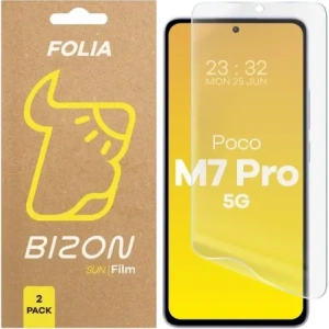 Hurtownia GSM - Bizon Üvegfólia Nap Xiaomi Poco M7 Pro 5G [2 CSOMAG] - BIZ9186 - {ean13} - Hurt