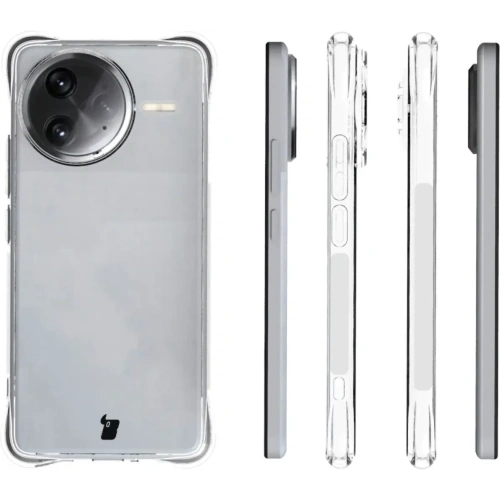 Etui + 2x szkło na ekran Bizon Case Clear Pack do Xiaomi Poco F7 Ultra