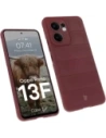Pancerne etui Bizon Case Tur do Oppo Reno13 F burgundowe