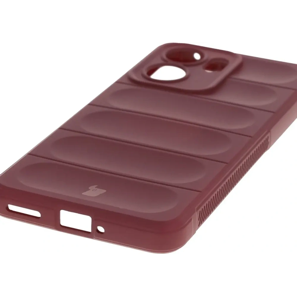 Hurtownia GSM - Pancerne etui Bizon Case Tur do Oppo Reno13 F burgundowe - BIZ9189 - {ean13} - Hurt