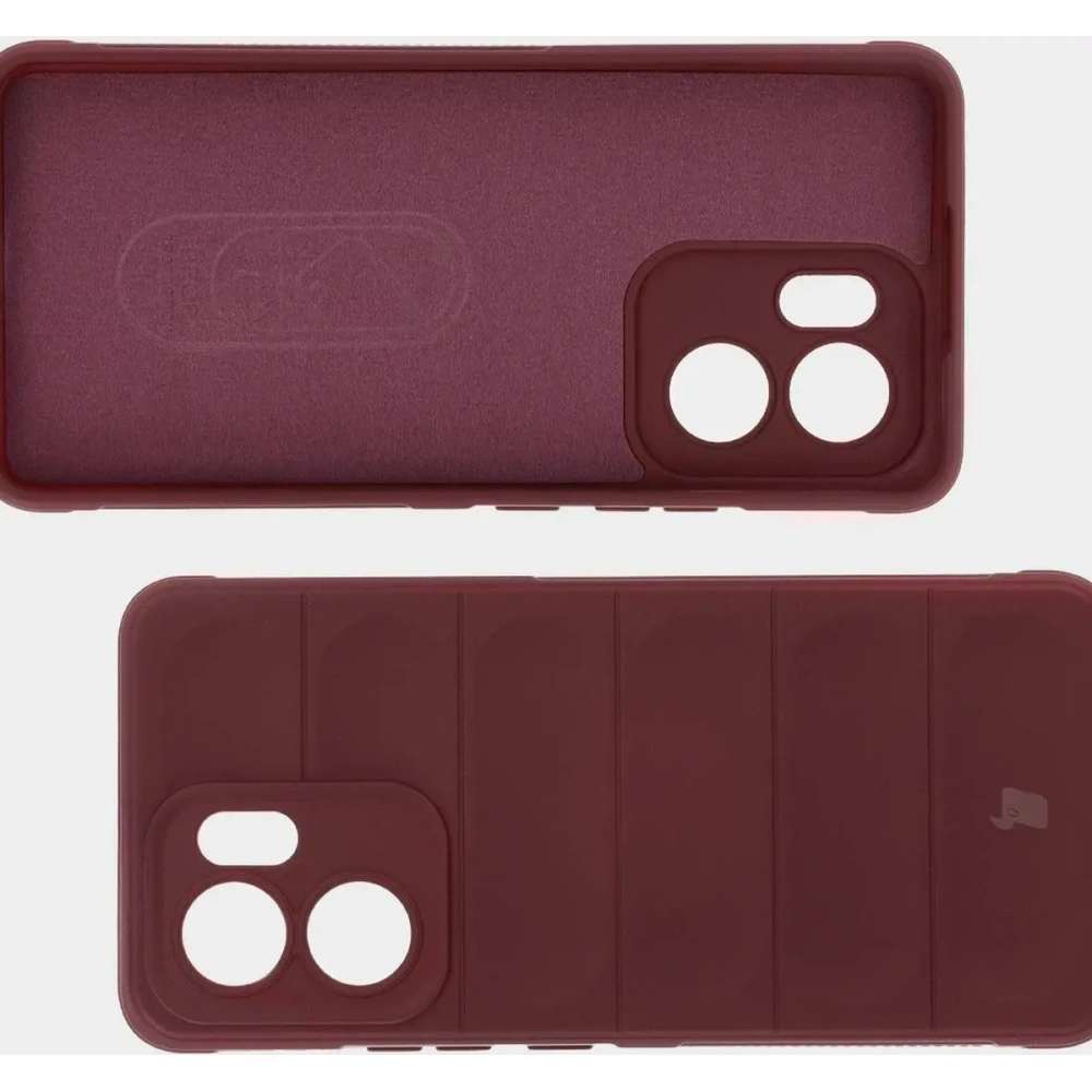 Hurtownia GSM - Pancerne etui Bizon Case Tur do Oppo Reno13 F burgundowe - BIZ9189 - {ean13} - Hurt